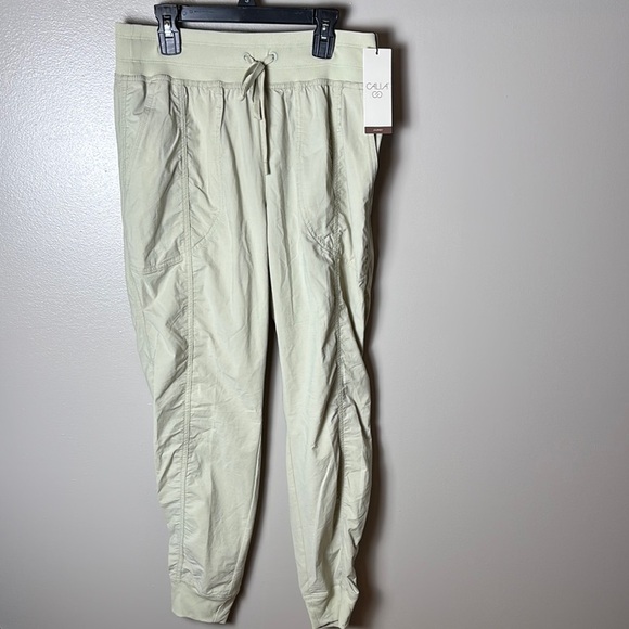Calia Jogger Pants in Light Green - Picture 1 of 9